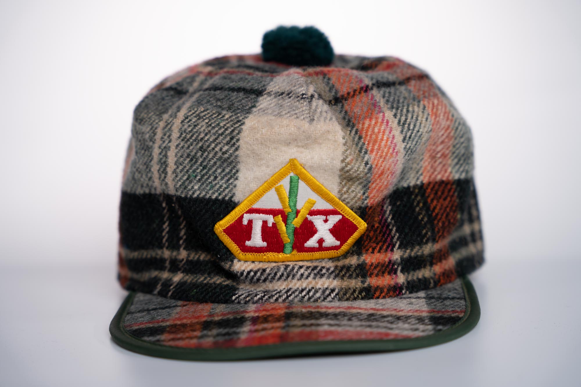 TX Plaid Ear Flap Hat